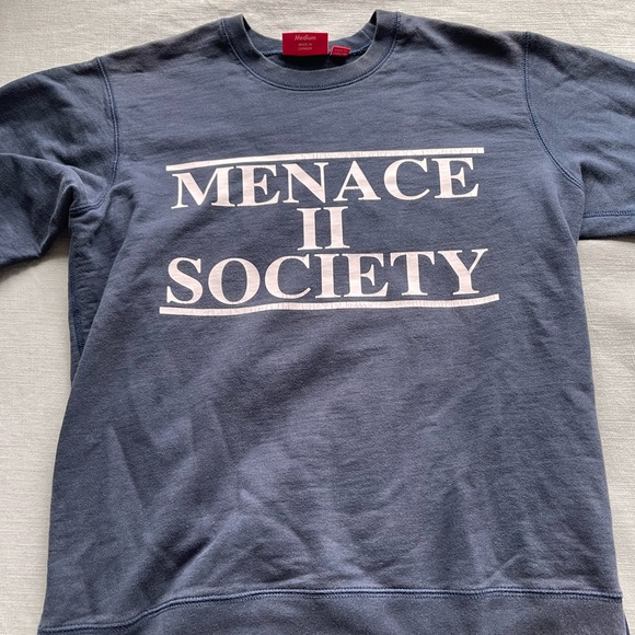 Supreme | Sweaters | Supreme Menace Ii Society Crewneck Size M